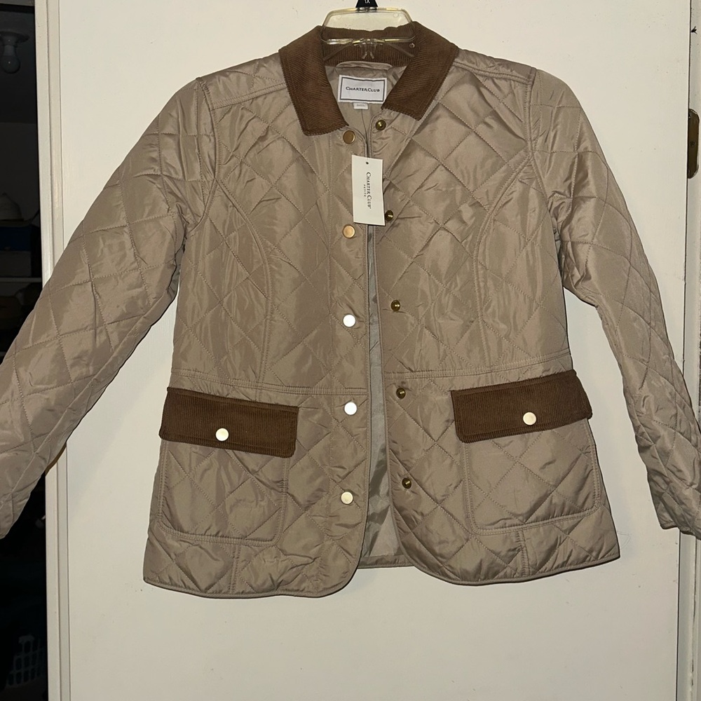 Charter Club Quilted Jacket